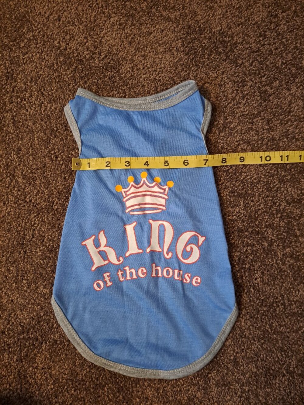 NWT King of the House Dog/Cat Shirt - Picture 5 of 7